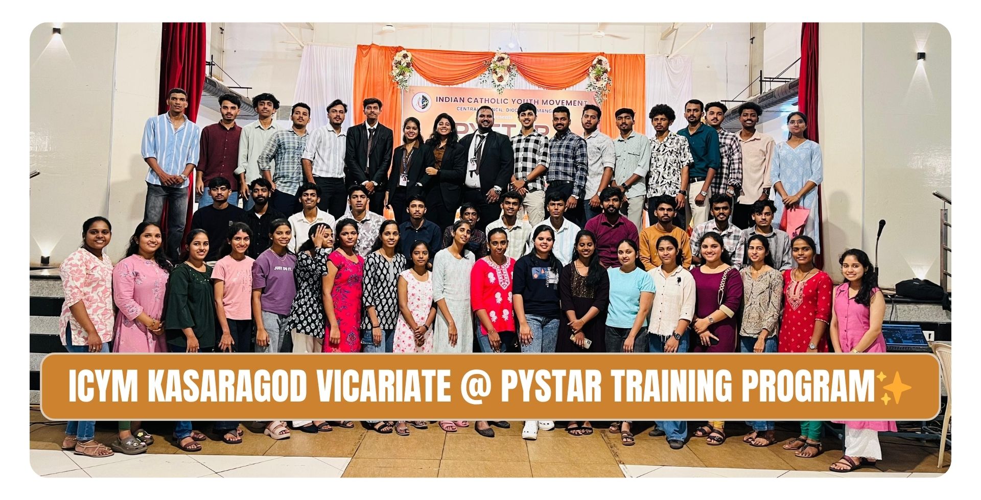 ICYM KASARAGOD VICARIATE @ PYSTAR TRAINING PROGRAM✨