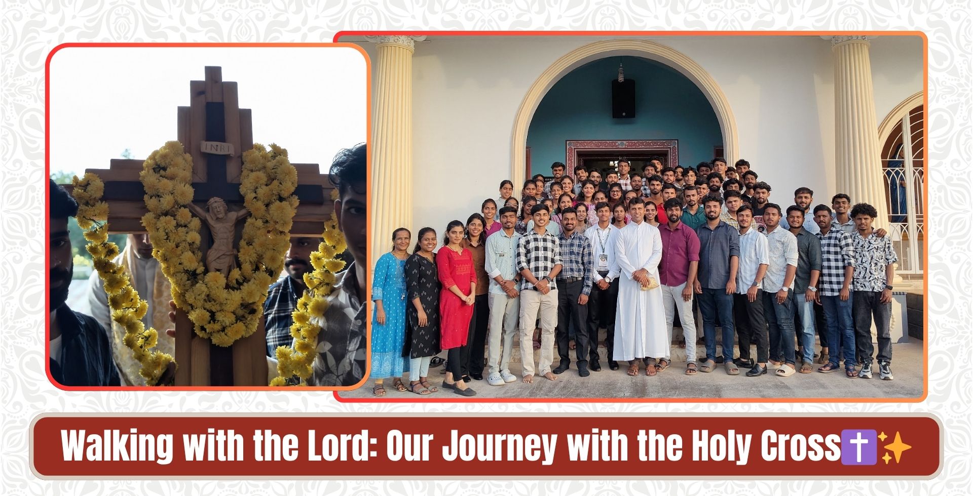 Walking with the Lord_ Our Journey with the Holy Cross✝✨